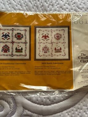 Rustic Americana The Creative Circle Embroidery Kit